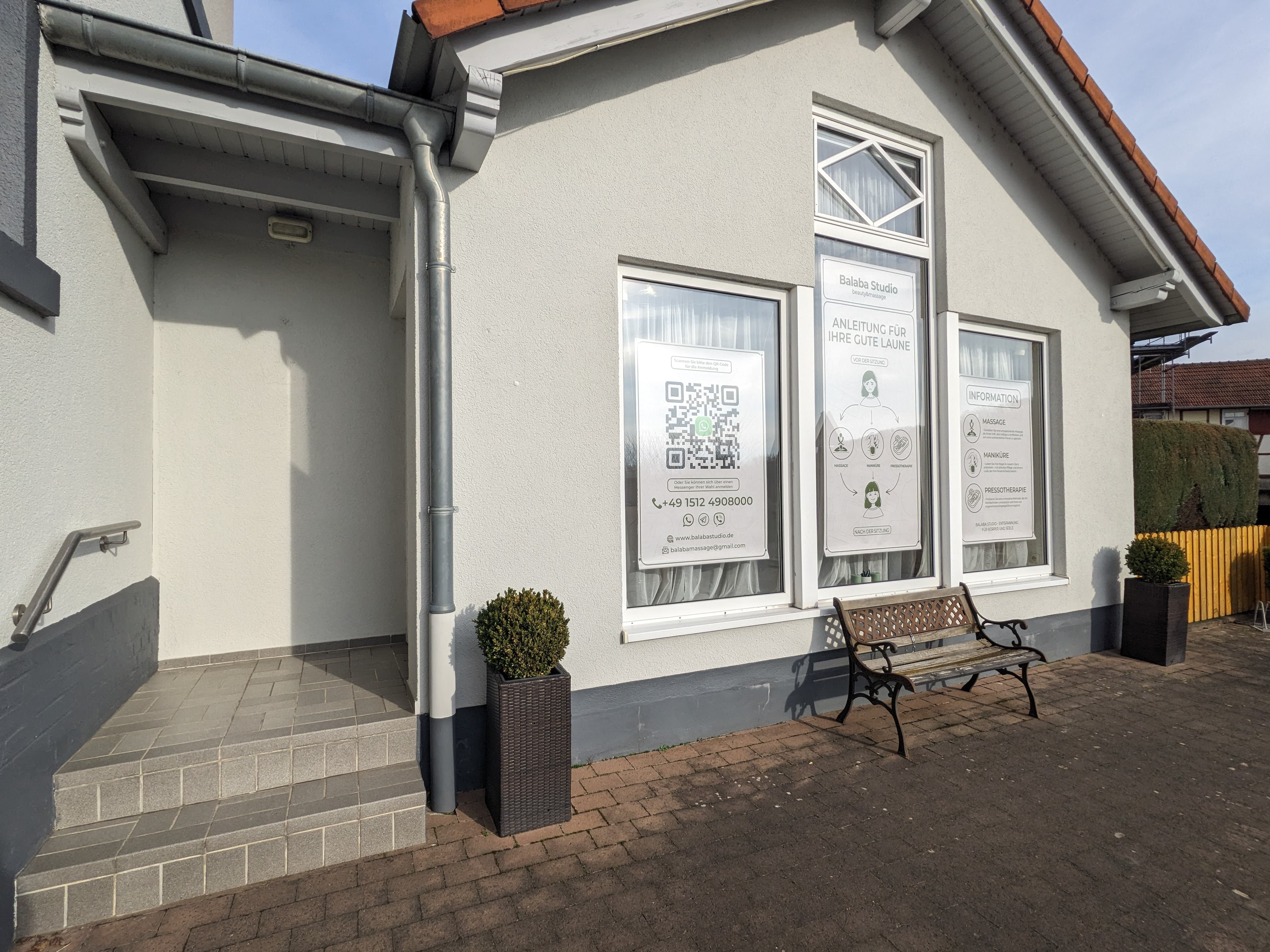 Balaba Studio Massage am sonnigen Nachmittag in Glauburg